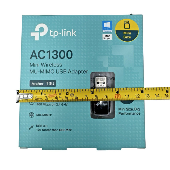 TP-LINK ARCHER T3U Archer AC1300 Mini Wi-Fi Mu Mimo USB Adapter Open Box - Picture 7 of 8